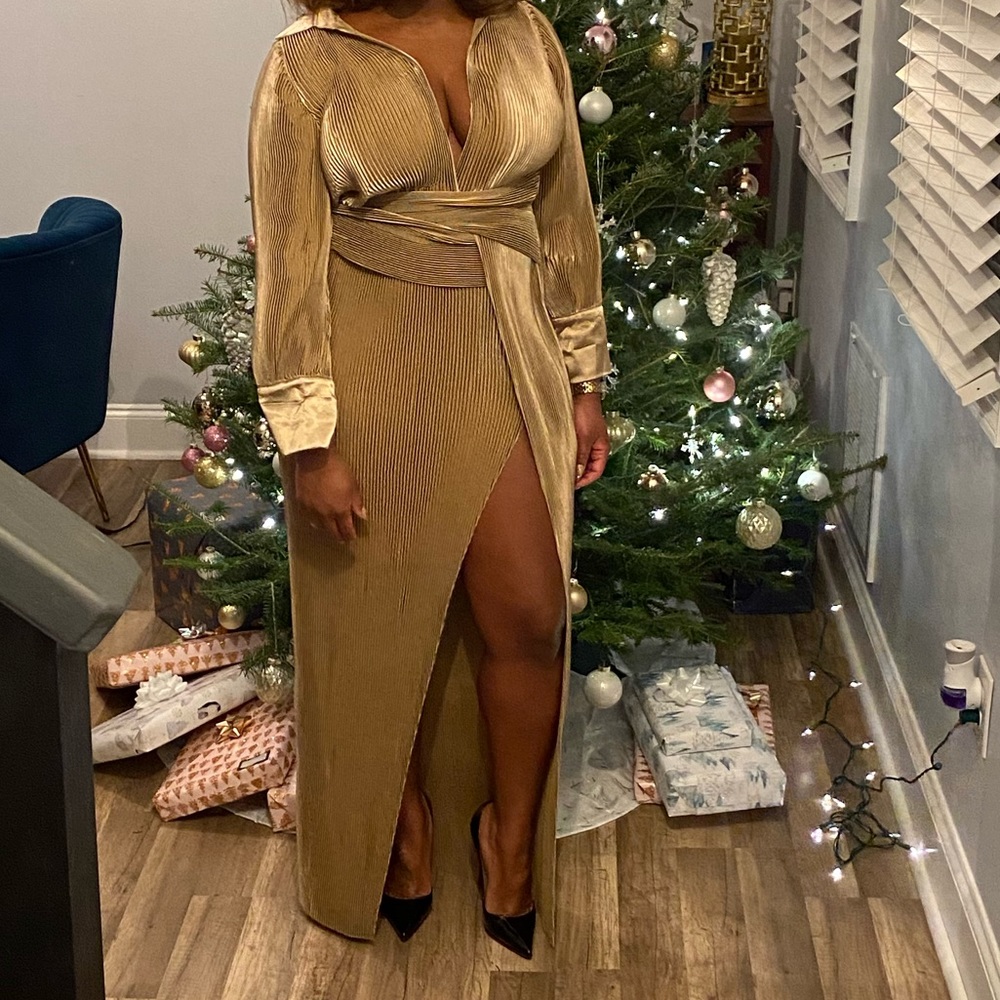 CARLIBYBEL X MISSGUIDED champagne satin
